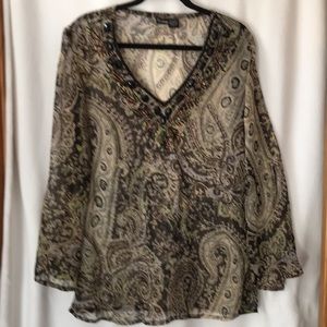 Swimsuit long sleeve cover up